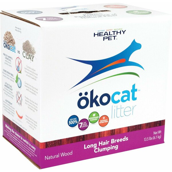 Healthy Pet Okocat Less Mess Low-Tracking Mini-Pellets Litter L0635